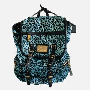 Juicy Couture Backpack Blue Sequins
